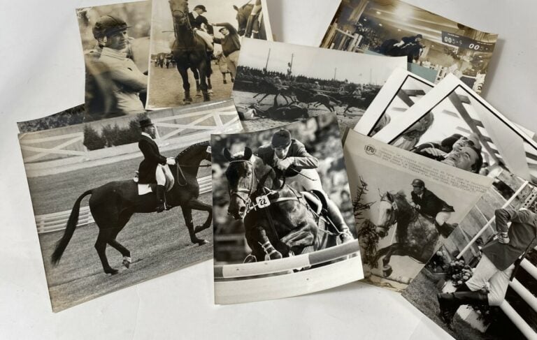 Lot de 25 Photographies hippisme : - Mark Philips/Michael BIRCH/Paul SCHOCKEMOH…