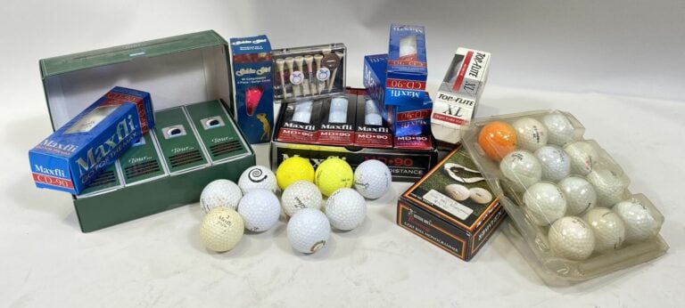 Lot de balles de golf