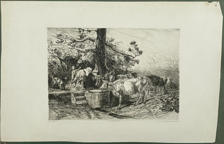 Lot de dessins et gravures diverses (divers formats)