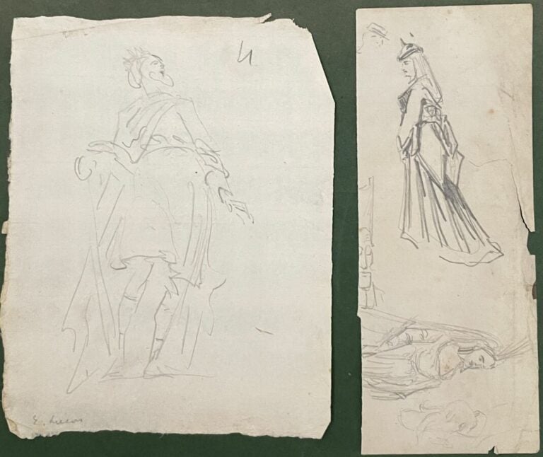 Lot de dessins et gravures diverses (divers formats)