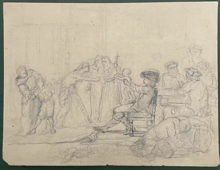 Lot de dessins et gravures diverses (divers formats)