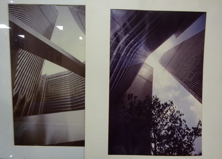 Lot de deux photographies sur New york - Signées