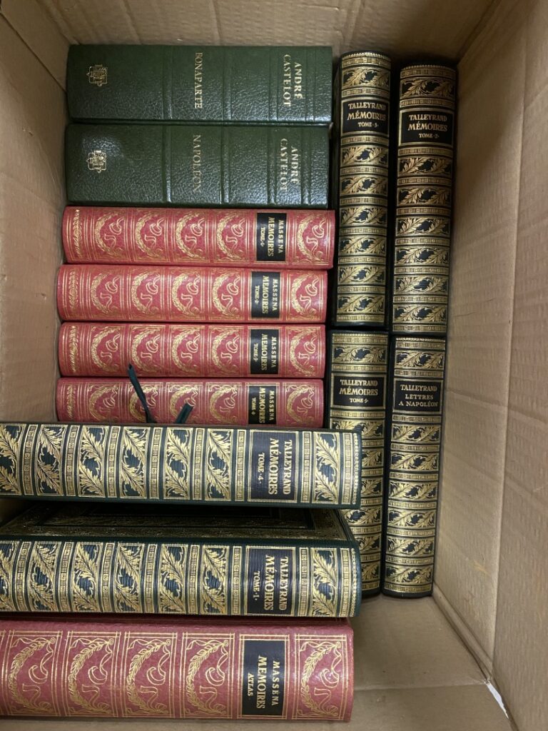 Lot de livres sur l'Histoire, André CASTELOT, Napoléon, 2 volumes, Mémoires Tal…