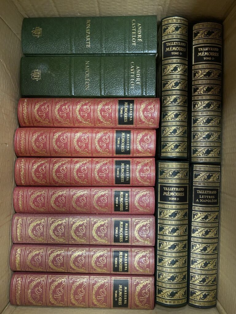 Lot de livres sur l'Histoire, André CASTELOT, Napoléon, 2 volumes, Mémoires Tal…