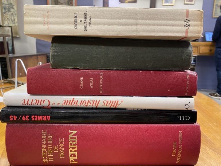 Lot de livres sur l'Histoire, Navires et Combats, La Seconde Guerre Mondiale, H…