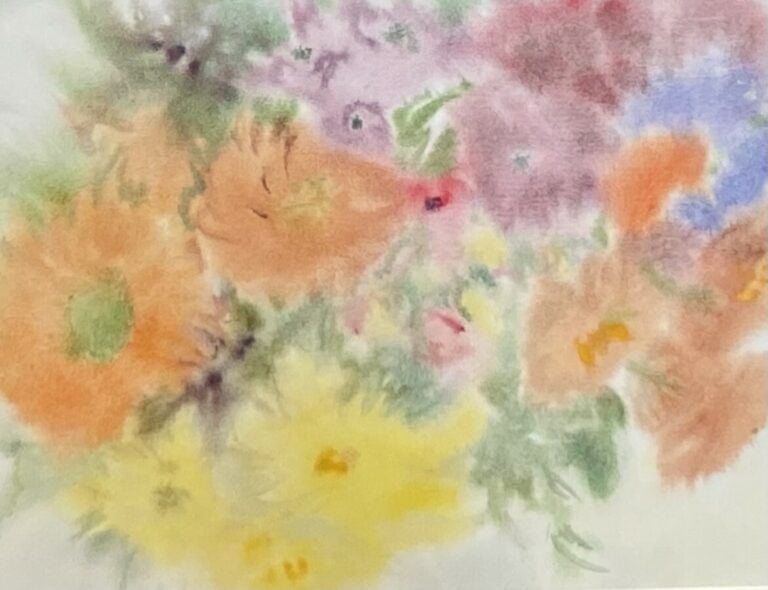 Lot, sujets divers : environ 20 aquarelles et fusains encadrés,