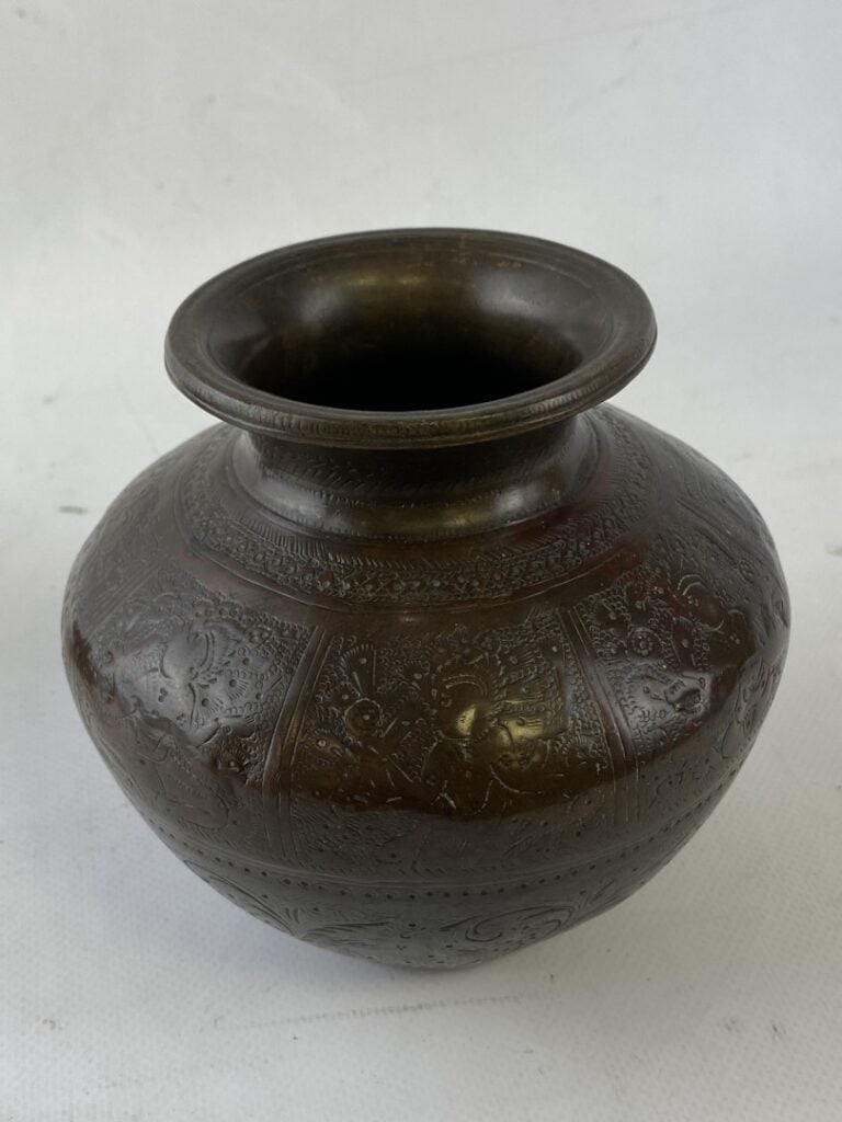 Lota en alliage cuivreux - Inde, XVIII-XIXème siècles