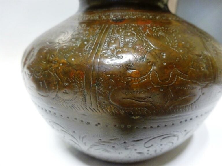Lota en alliage cuivreux - Inde, XVIII-XIXème siècles