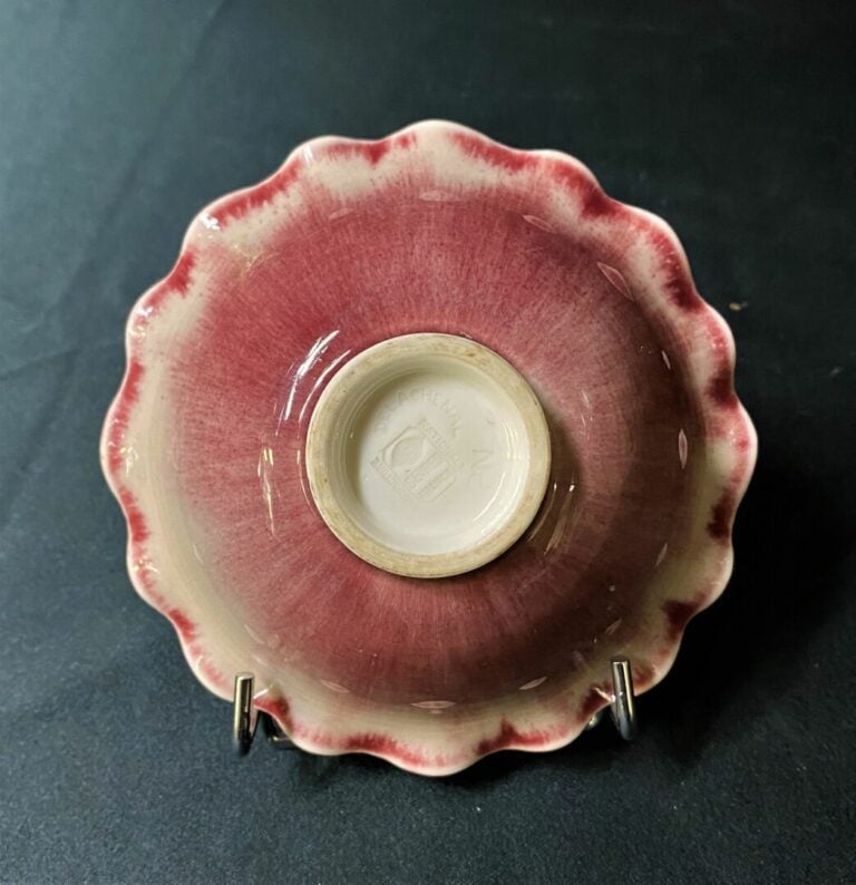 Louis DELACHENAL - Manufacture Nationale de Sèvres - Coupe sur talon à bords fe…
