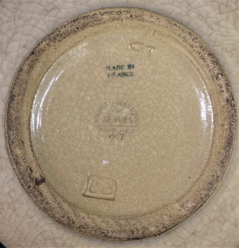 Louis DELACHENAL - Manufacture Nationale de Sèvres - Vase boule à petit col lég…