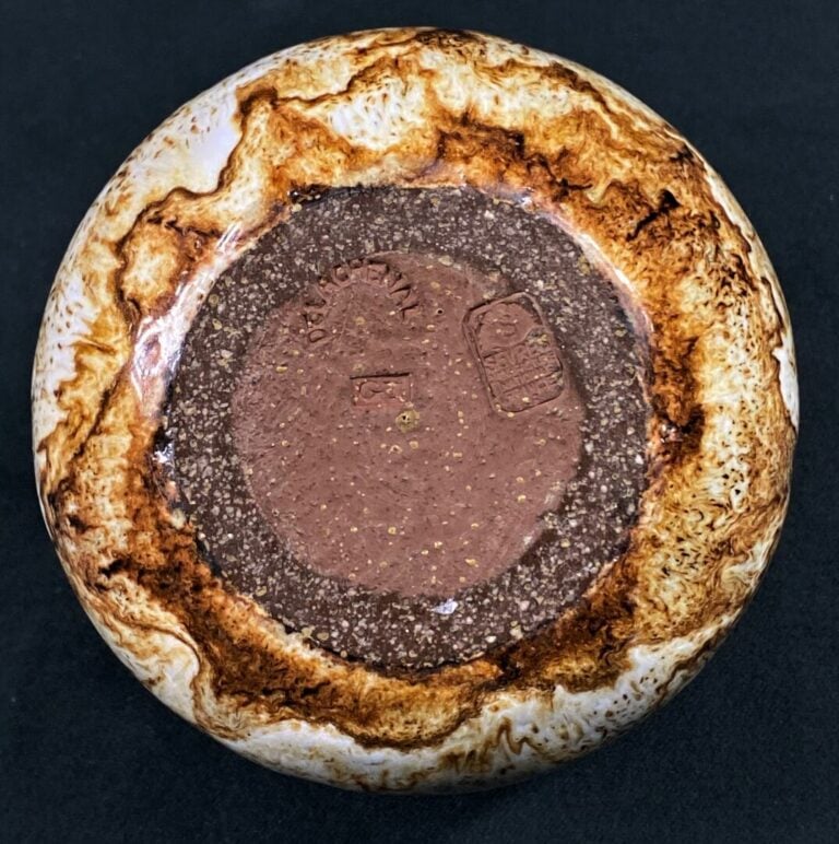 Louis DELACHENAL - Manufacture Nationale de Sèvres - Vase boule à petit col res…