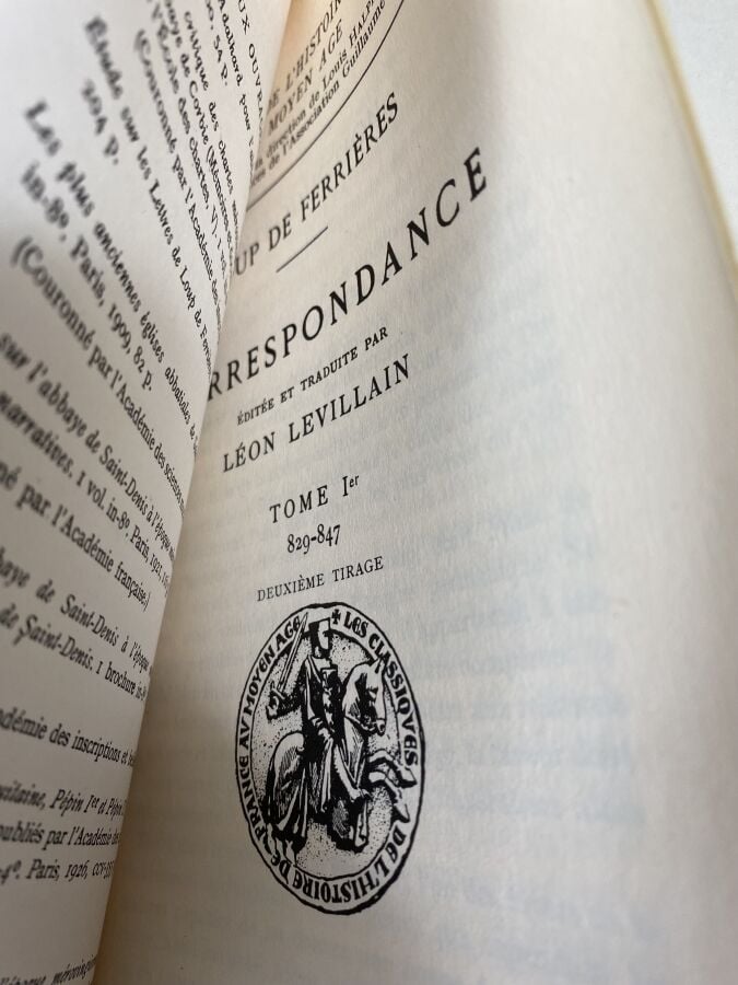 [Loup De Ferrières:Correspondance I et II suivi de Nithard:Histoire des fils de…