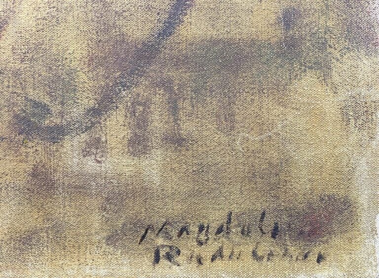 Magdalena RADULESCU (1902-1983) - Danseurs - Huile sur toile, signée en bas à d…
