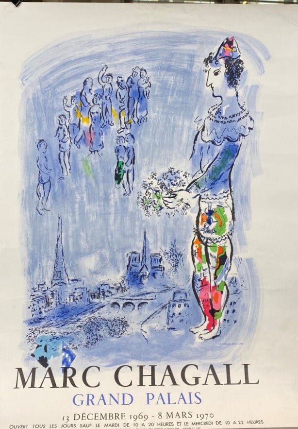 Marc CHAGALL (1887-1985) - Galerie Maeght, Paris 20 mai - 20 juillet 1981, Lith…
