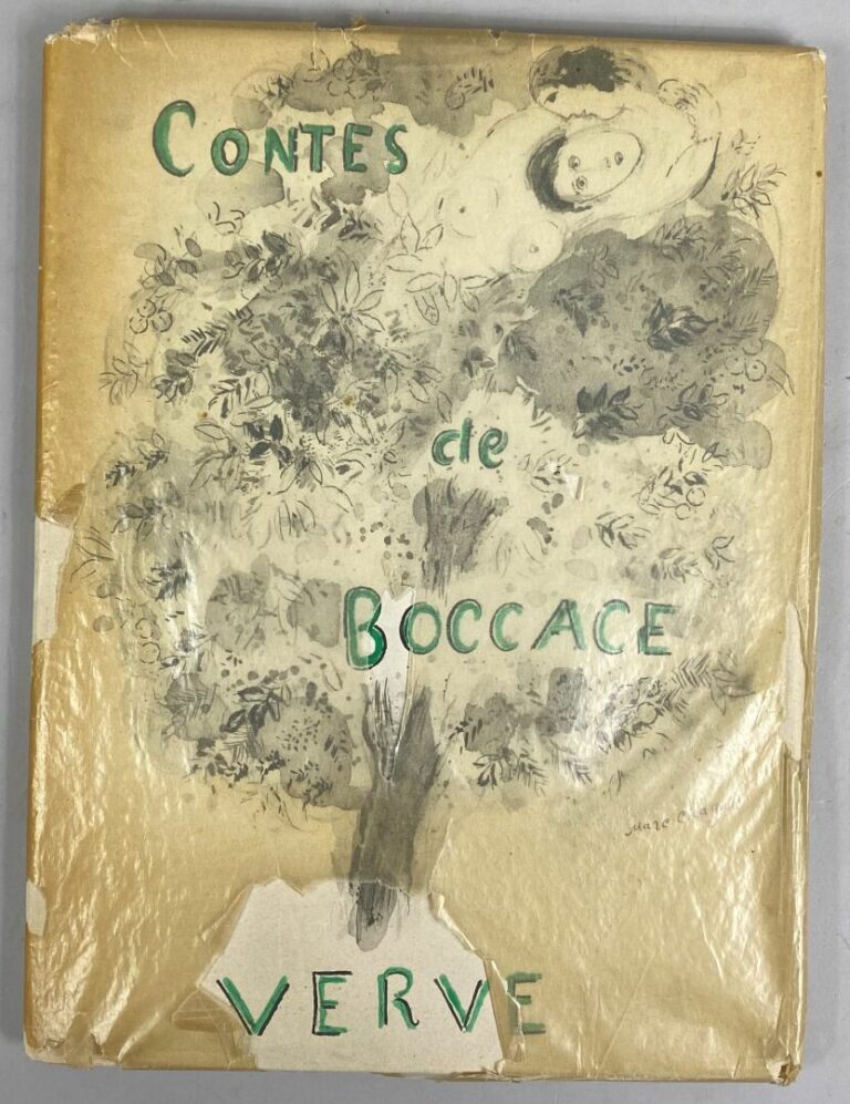 Marc CHAGALL - VERVE Vol. VI, n°24. Contes de Boccace, peintures du manuscrit d…