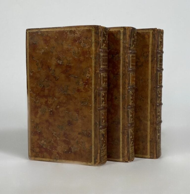 Marmontel Contes moraux P., Merlin, 1765. - 3 vols in-12 plein veau.