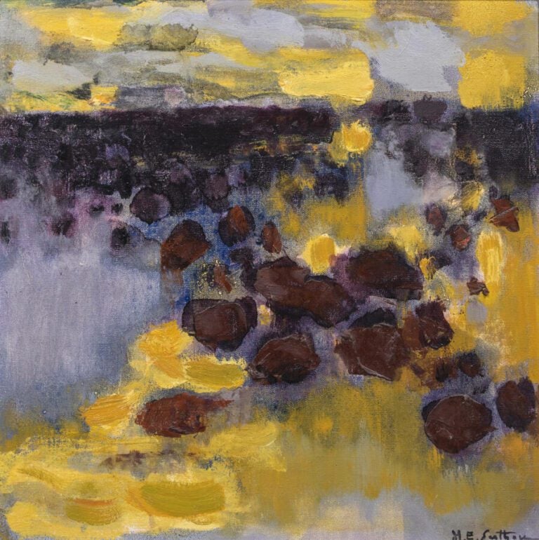 Maurice Élie SARTHOU (1911-1999) - Le dernier rayon, 1962 - Huile sur toile, si…