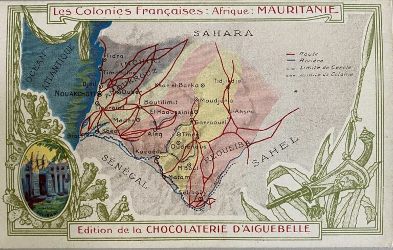 MAURITANIE - AOF - CARTES POSTALES Classeur : Exposition coloniale de Marseille…