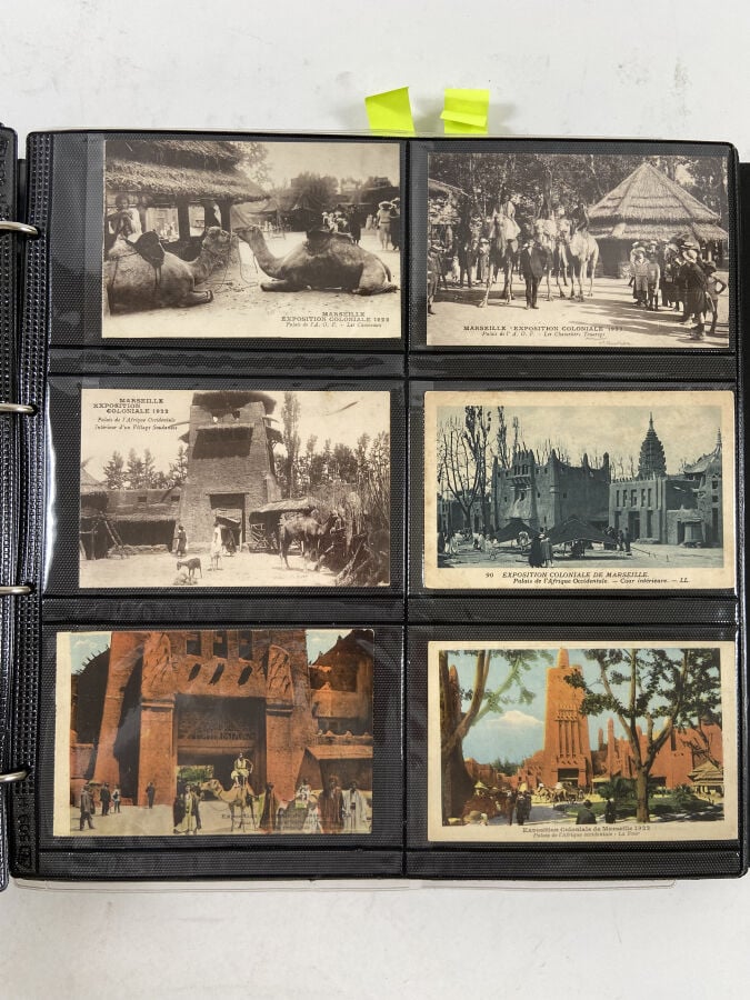 MAURITANIE - AOF - CARTES POSTALES Classeur : Exposition coloniale de Marseille…