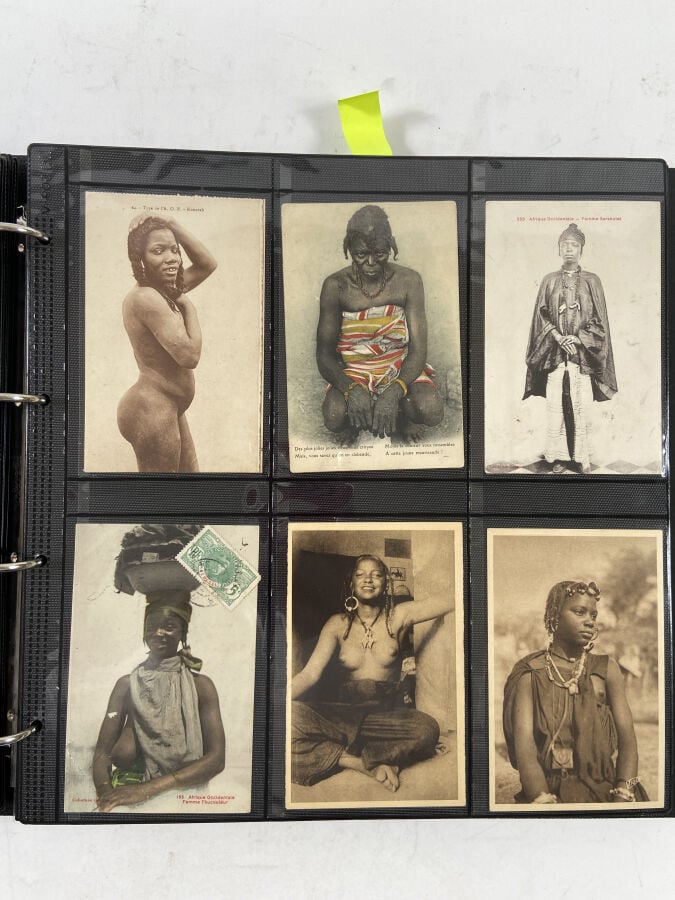 MAURITANIE - AOF - CARTES POSTALES Classeur : Exposition coloniale de Marseille…