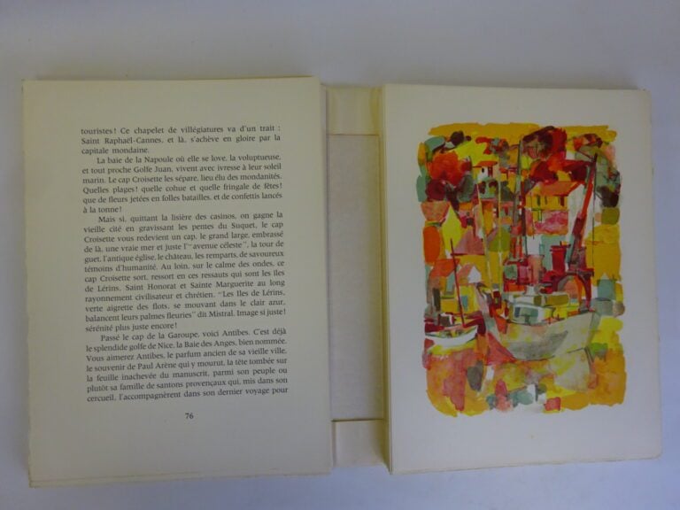 MAURON Marie - Provence Terre des dieux. Lithographies originales de Claude Sch…