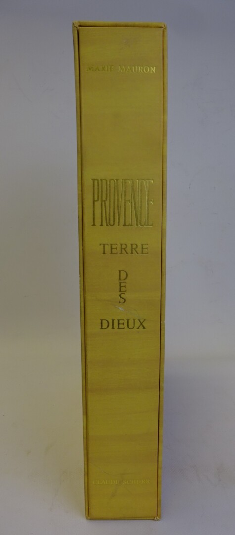 MAURON Marie - Provence Terre des dieux. Lithographies originales de Claude Sch…