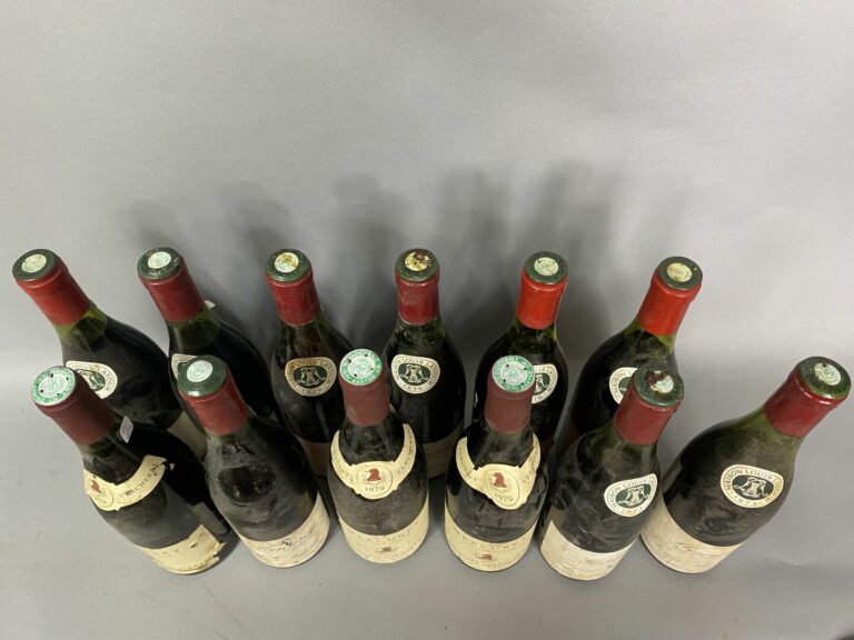 Mercury, Louis Latour & Jaboulet-Vercherre - Douze bouteilles, 1973, 1976, 1978…