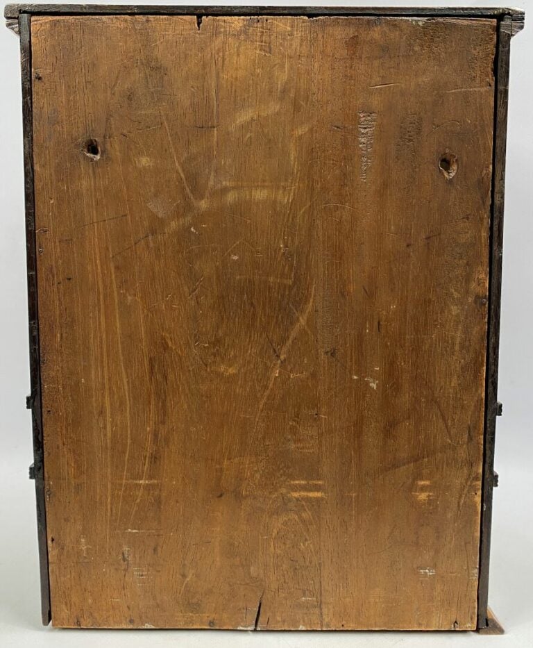 Meuble de maîtrise en acajou et placage d'acajou, ouvrant par deux tiroirs en p…