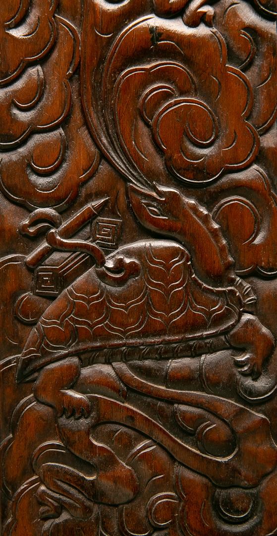 MEUBLE VITRINE À DEUX CORPS EN BOIS INDIGENE - Vietnam / Indochine, XXe siècle…