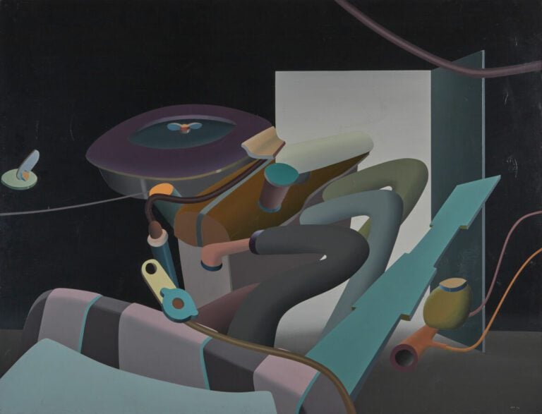 Michel TYSZBLAT (1936-2013) - Composition - Acrilique sur toile monogrammée et…