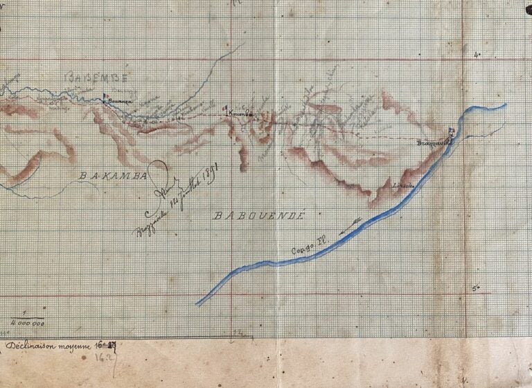Mission Dybowski (géographie botanique zoologie ethnographie dans la région de…