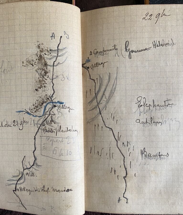 Mission Dybowski (géographie botanique zoologie ethnographie dans la région de…