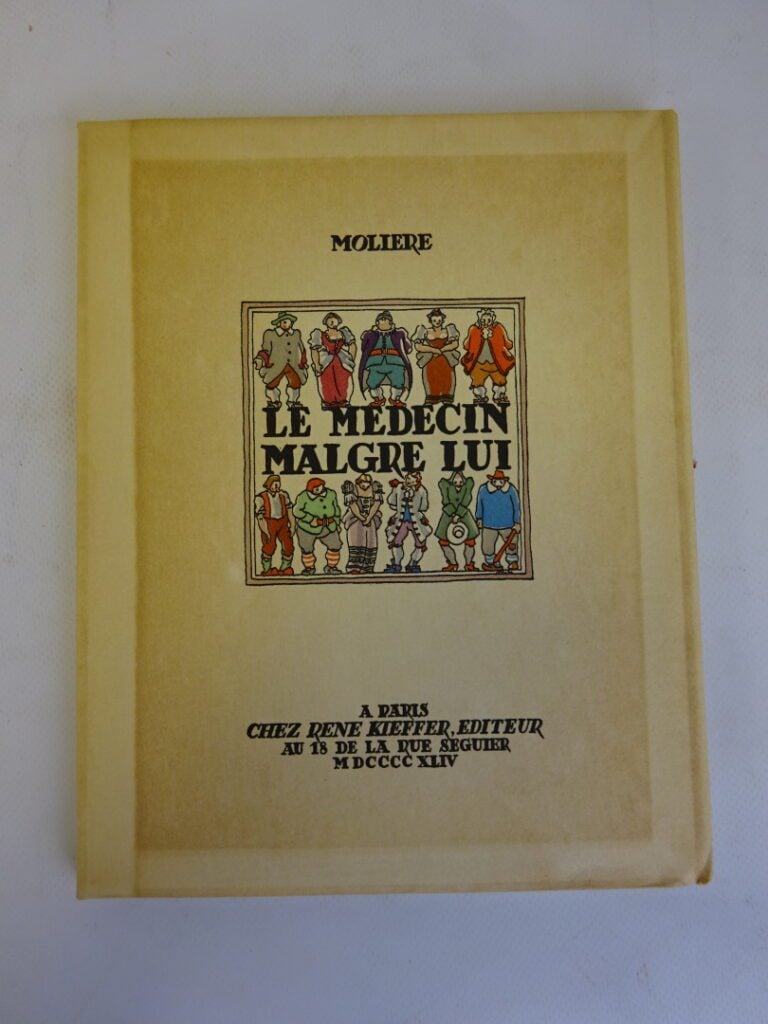 MOLIERE : - Le Médecin malgré lui. Illustrations de Maurice Varsavaux. - Paris.…