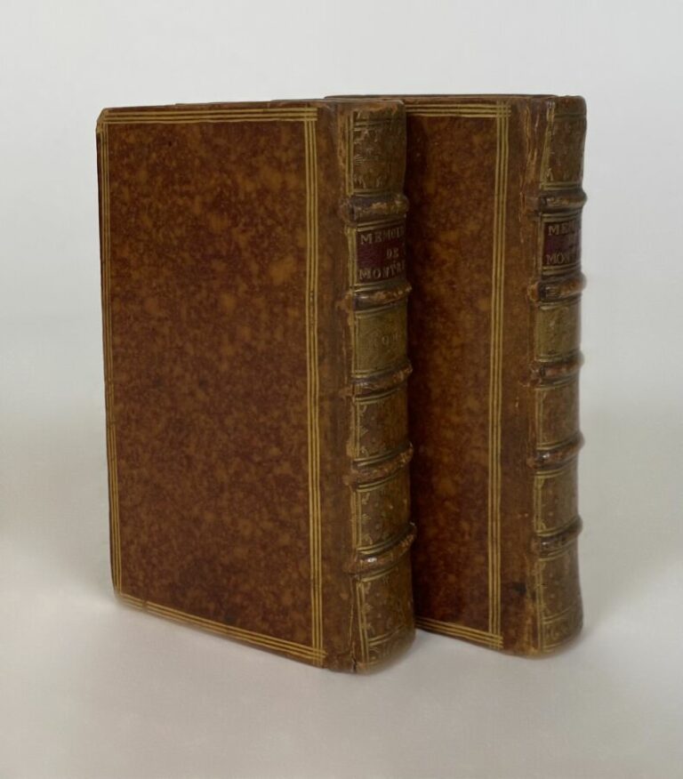 Montrésor Mémoires - Cologne. J. Sambix, 1723. - 2 vols in-16, plein veau.