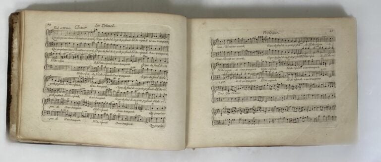 Musique - J.P. Rameau - Les fêtes d'Hébé ou les talents lyriques. Ballet - P.,…