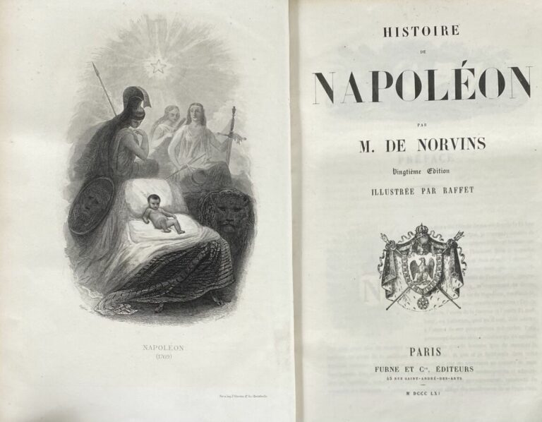 Norvins - Histoire de Napoléon - In-4 pl ch