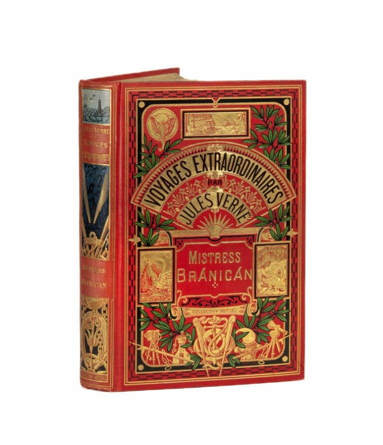 [Océanie] Mistress Branican par Jules Verne. Illustrations de L. Benett. Paris,…