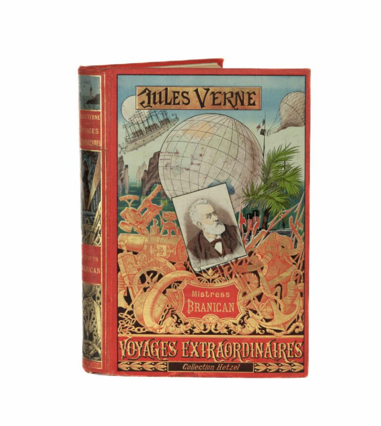 [Océanie] Mistress Branican par Jules Verne. Illustrations par L. Benett. Paris…