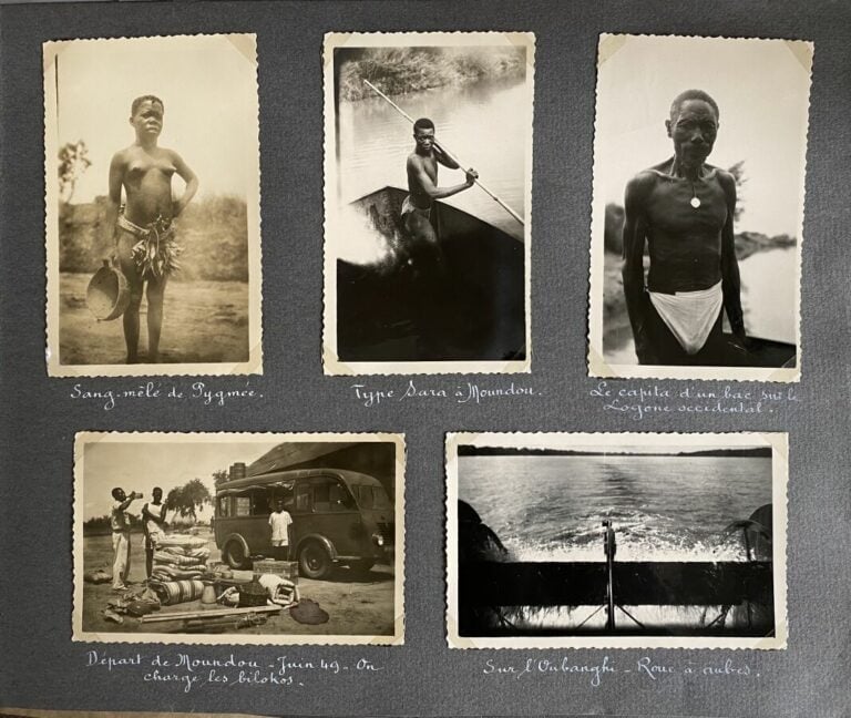 OUBANGHI-CHARI - TCHAD. Album d'un Français de la Compagnie française de Distri…