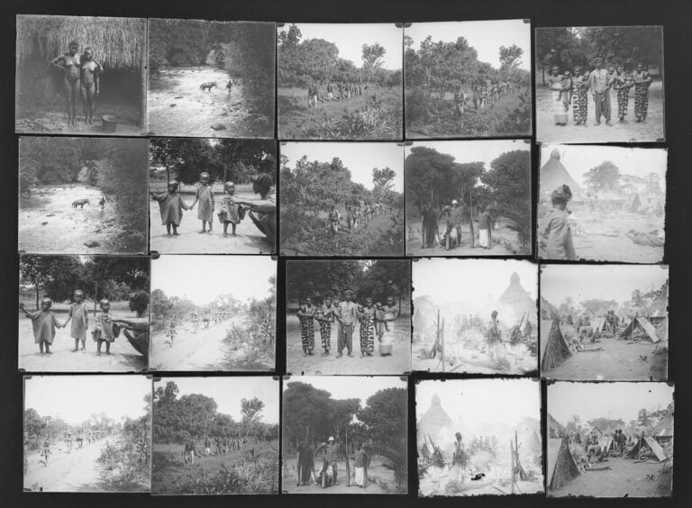 OUBANGUI-CHARI - PLAQUES DE VERRE Boite plastique avec 18 boites de plaques de…
