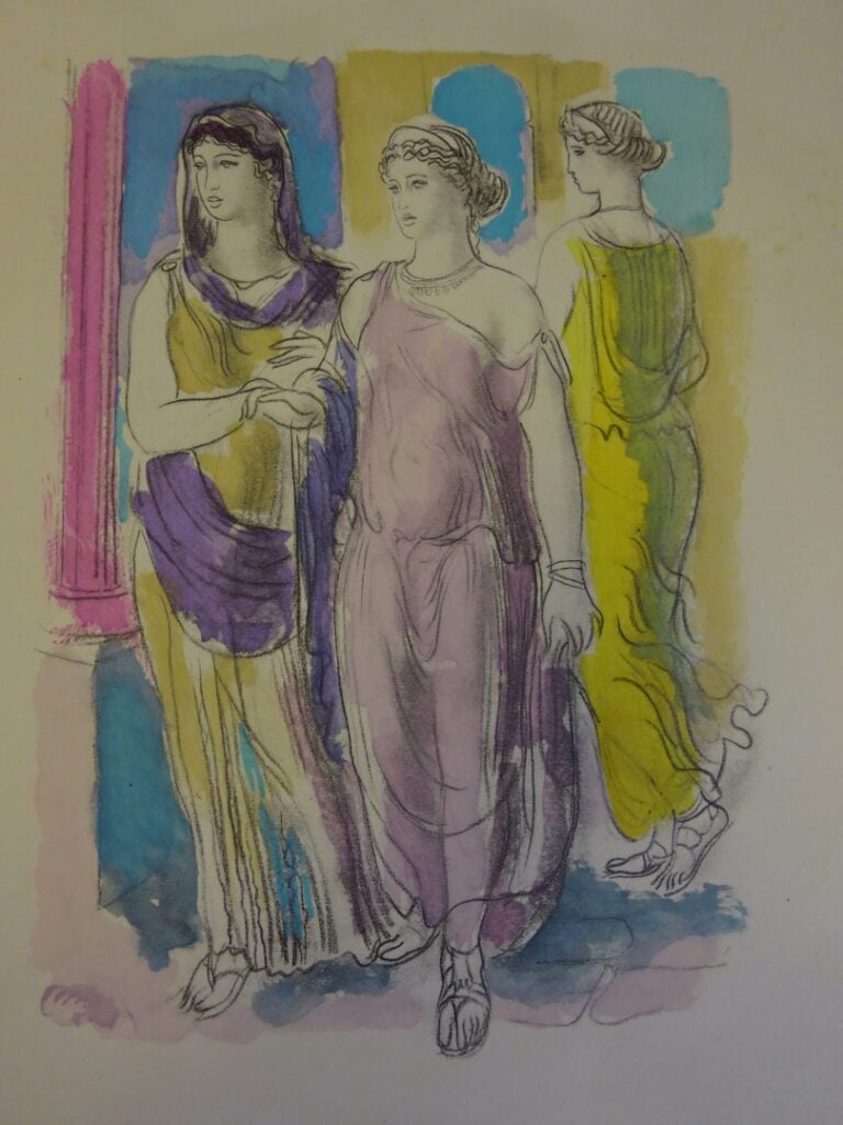 OVIDE - L'art d'aimer. illustré par Uzelac. - Jean Landru, Chamonix, 1946. - In…