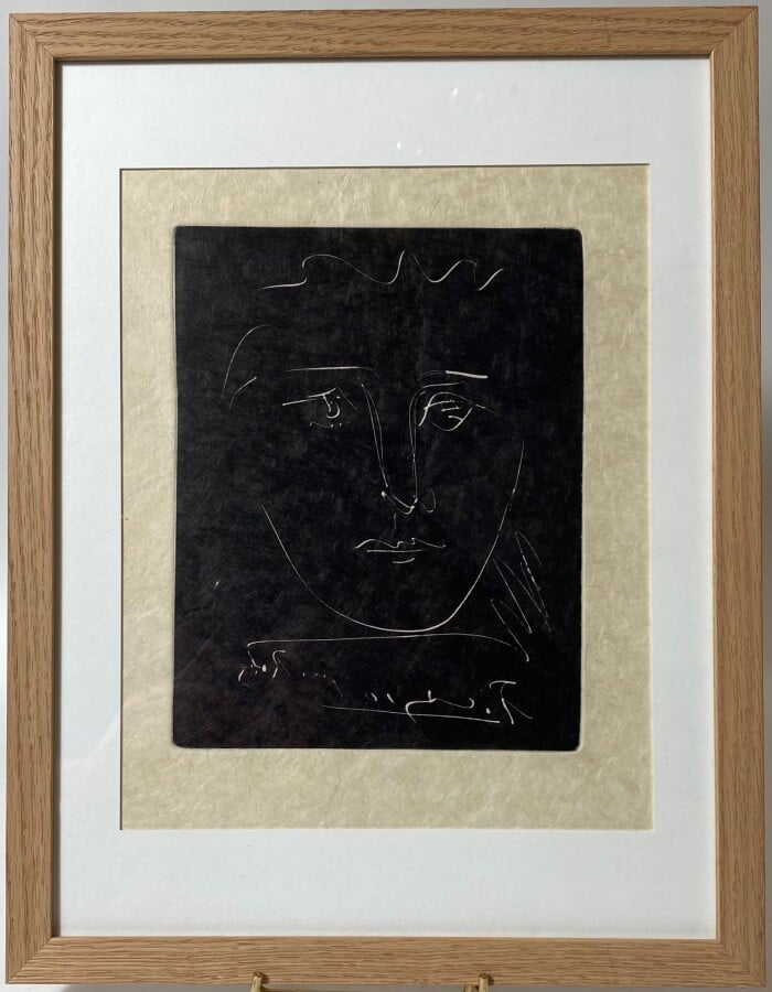 Pablo PICASSO (1881-1973) - Pour Roby, (l'Age de Soleil, 1950) (Bloch 680) - Ea…