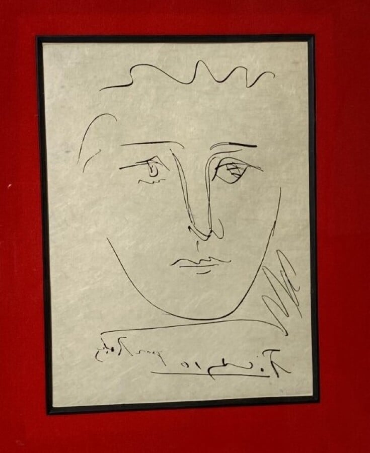 Pablo PICASSO (1881-1973) - Pour Roby, (l'Age de Soleil, 1950) (Bloch 680) - Ea…