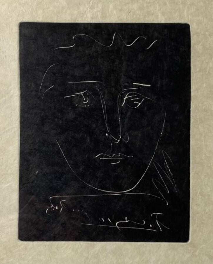 Pablo PICASSO (1881-1973) - Pour Roby, (l'Age de Soleil, 1950) (Bloch 680) - Ea…