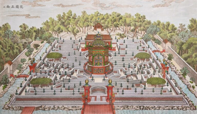PALAIS PAVILLONS ET JARDINS CONSTRUITS PAR GIUSEPPE CASTIGLIONE DANS LE DOMAINE…