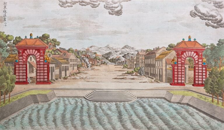 PALAIS PAVILLONS ET JARDINS CONSTRUITS PAR GIUSEPPE CASTIGLIONE DANS LE DOMAINE…