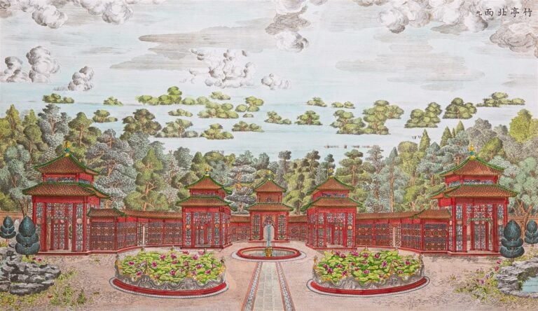 PALAIS PAVILLONS ET JARDINS CONSTRUITS PAR GIUSEPPE CASTIGLIONE DANS LE DOMAINE…
