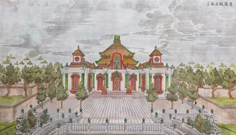 PALAIS PAVILLONS ET JARDINS CONSTRUITS PAR GIUSEPPE CASTIGLIONE DANS LE DOMAINE…