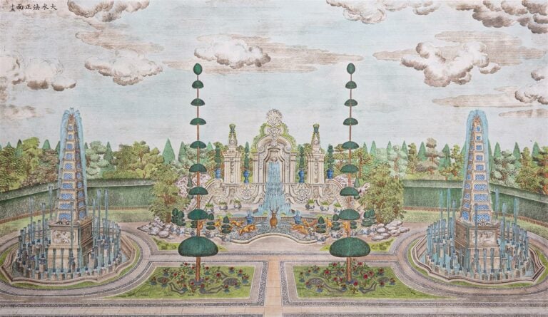 PALAIS PAVILLONS ET JARDINS CONSTRUITS PAR GIUSEPPE CASTIGLIONE DANS LE DOMAINE…