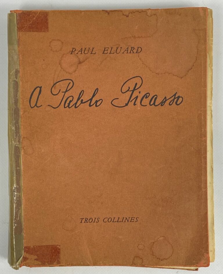 Paul ELUARD (1895-1952) - A Pablo Picasso - Textes de Paul Eluard, accompagnés…